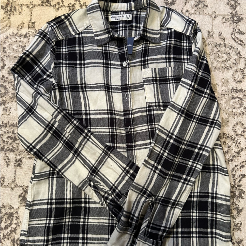 Abercombie kids flannel
